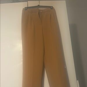 Wilfred Tan Tailored Wide-Leg Trouser